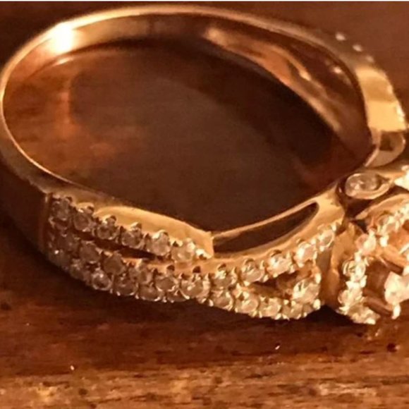 LeVian Diamond Ring (5/8 ct. t.w.) in 14k sparkling Rose Gold, Size 7 - Picture 5 of 8